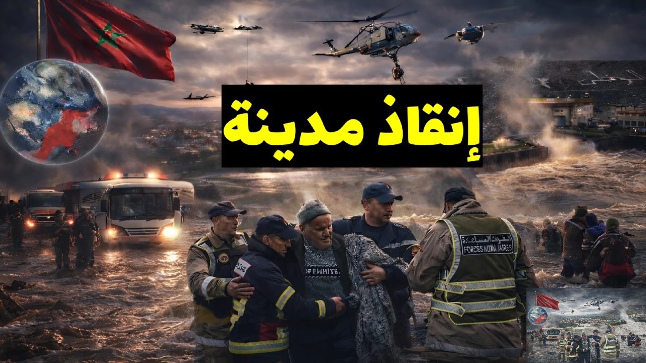 فيضانات القصر الكبير: كيف نجحت الدولة المغربية في أخطر عملية إجلاء مدني منذ المسيرة الخضراء