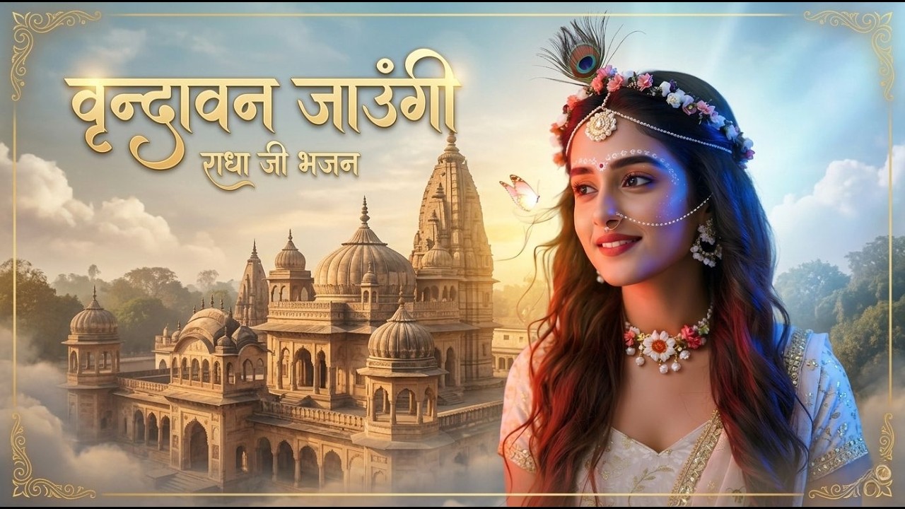 Vrindavan Jaungi | वृन्दावन जाउंगी | Krishna Bhajan 2026 | Vrindavan Bhajan | Peaceful Bhajan 2026