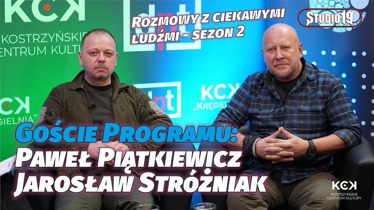 S02E12 - eksploratorzy, pasjonaci historii - Paweł Piątkiewicz i Jarosław Str&oacute;żniak w Studio19