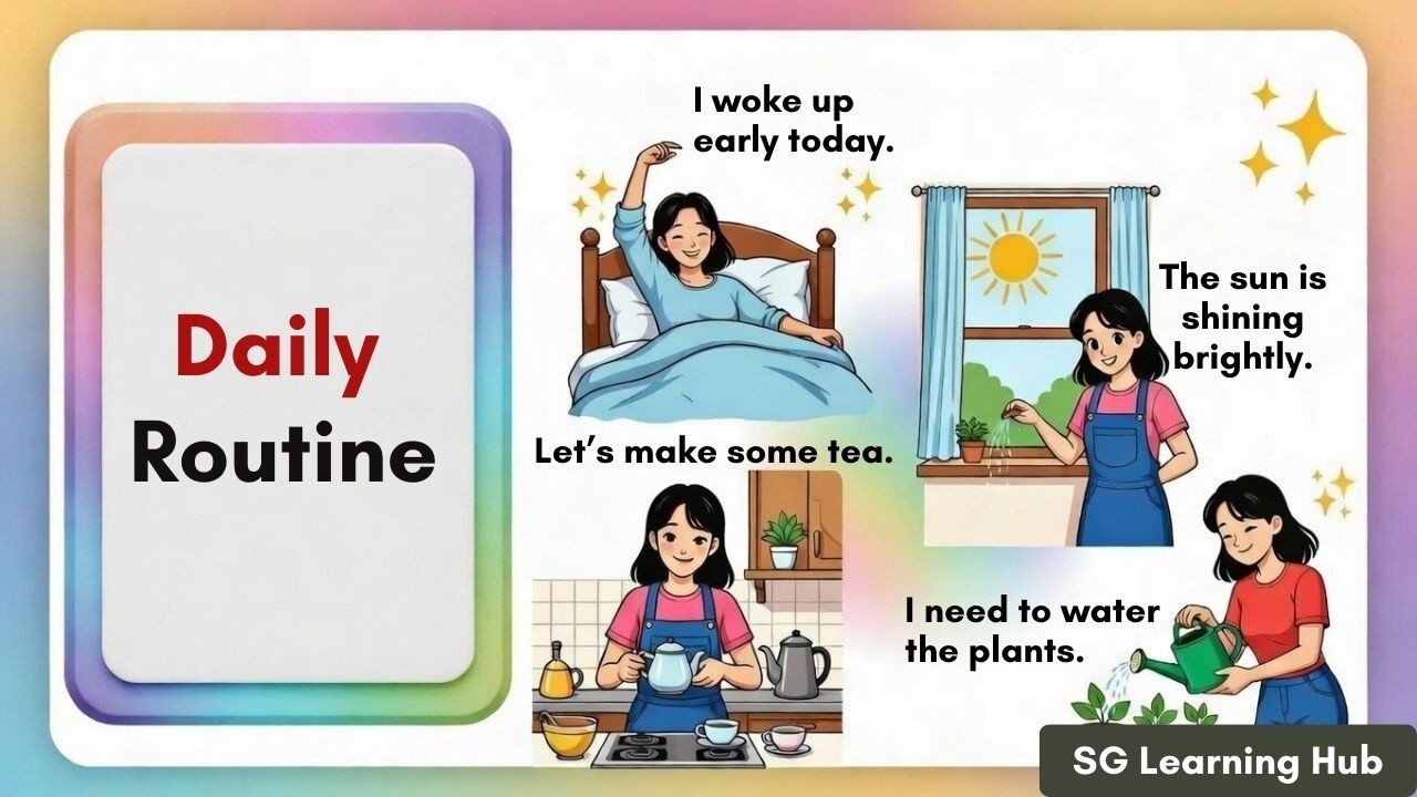 Speak English Every Day 🗣️🇺🇸 | 25 Daily Home Sentences You Must Know 🏠✨
