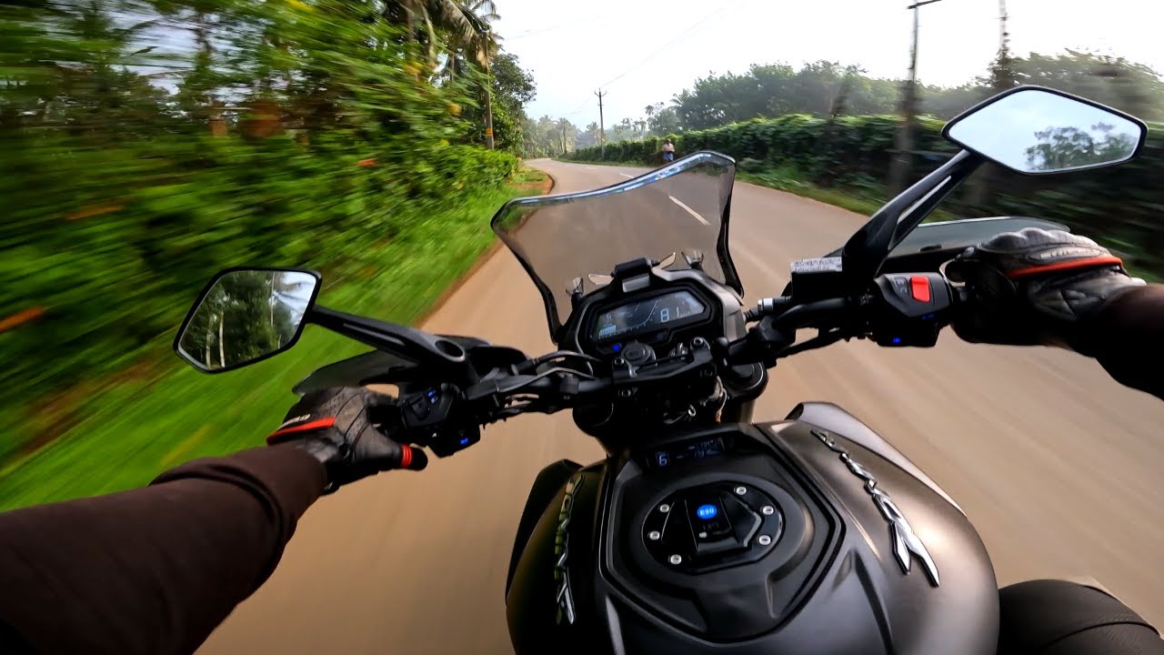 Dominar 400 POV Ride | 4K Exhaust Sound + Full Throttle Acceleration (No Talking)