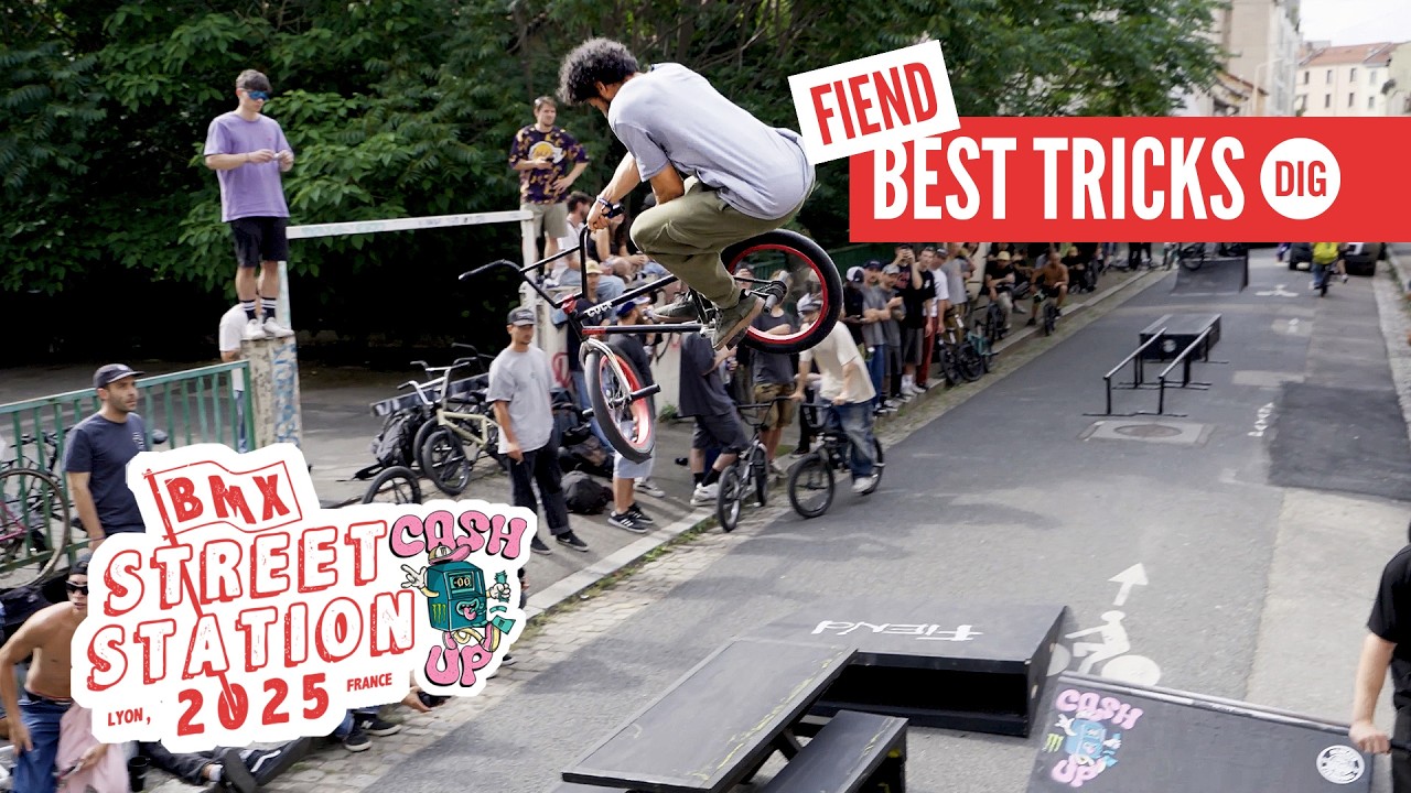 FIEND 'BEST TRICKS' JAM | BMX STREET STATION 2025 x 'CASH UP'