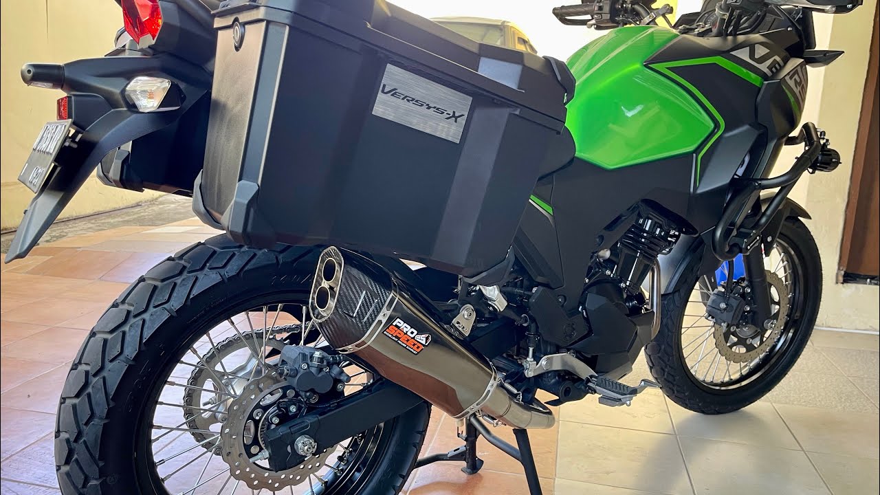 Knalpot Prospeed New Black Shark Versys 250
