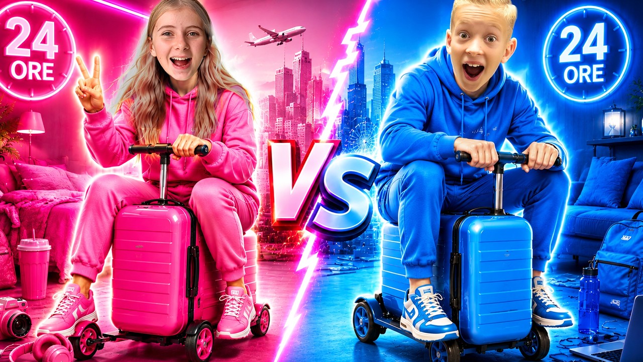 ⏰ 24 de ORE pe VALIZA TROTINETĂ ELECTRICĂ 🛴 Filmul
