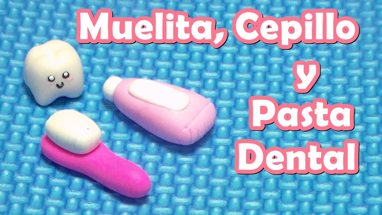 Muelita Cepillo y Pasta Dental Porcelana Fria/Foamy Moldeable combinación