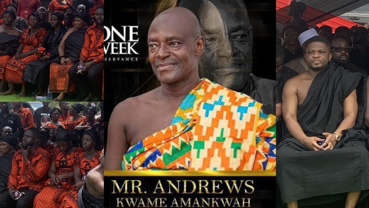 LIVE🛑Hom Sammy Gyam Father In-Law Mr Andrews Kwame Amankwa One Week Celebration