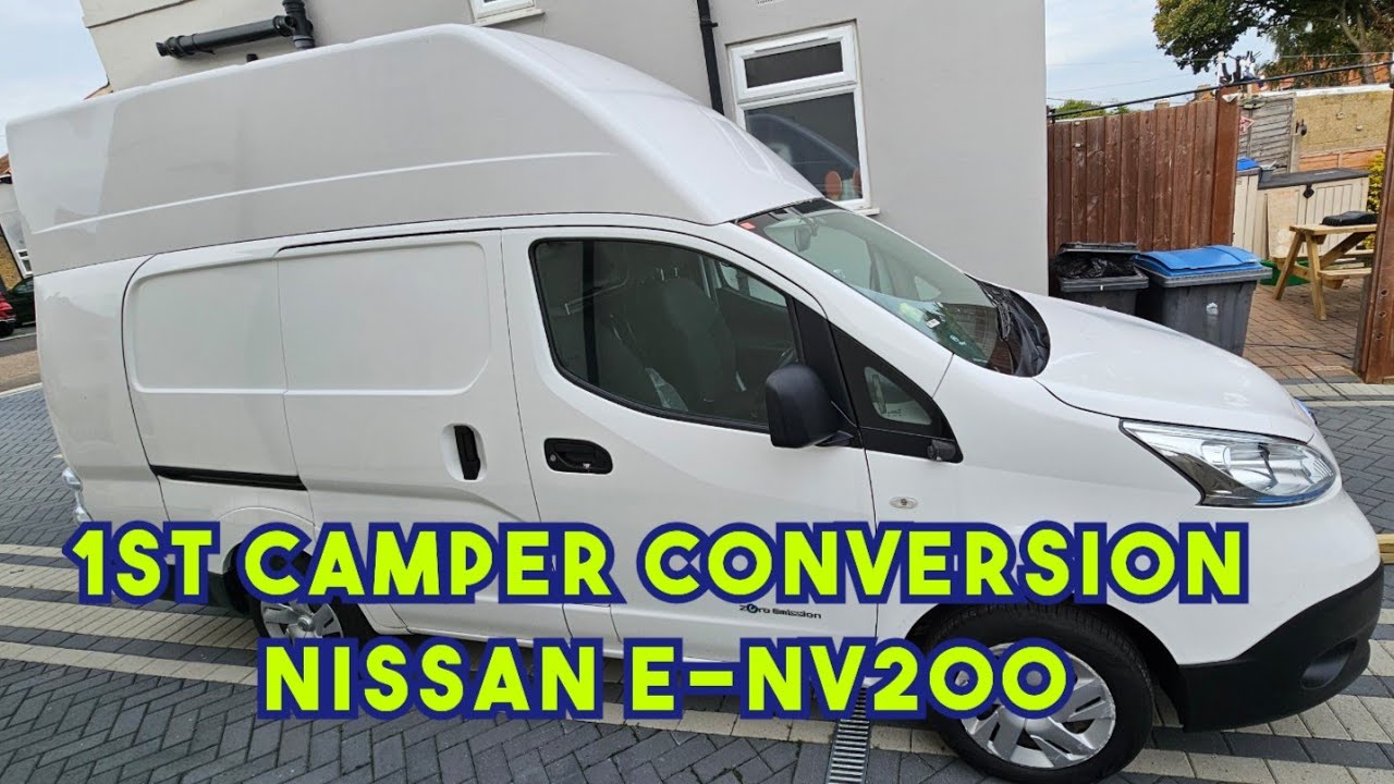 First van in to convert Nissan E-NV200 Voltia XL