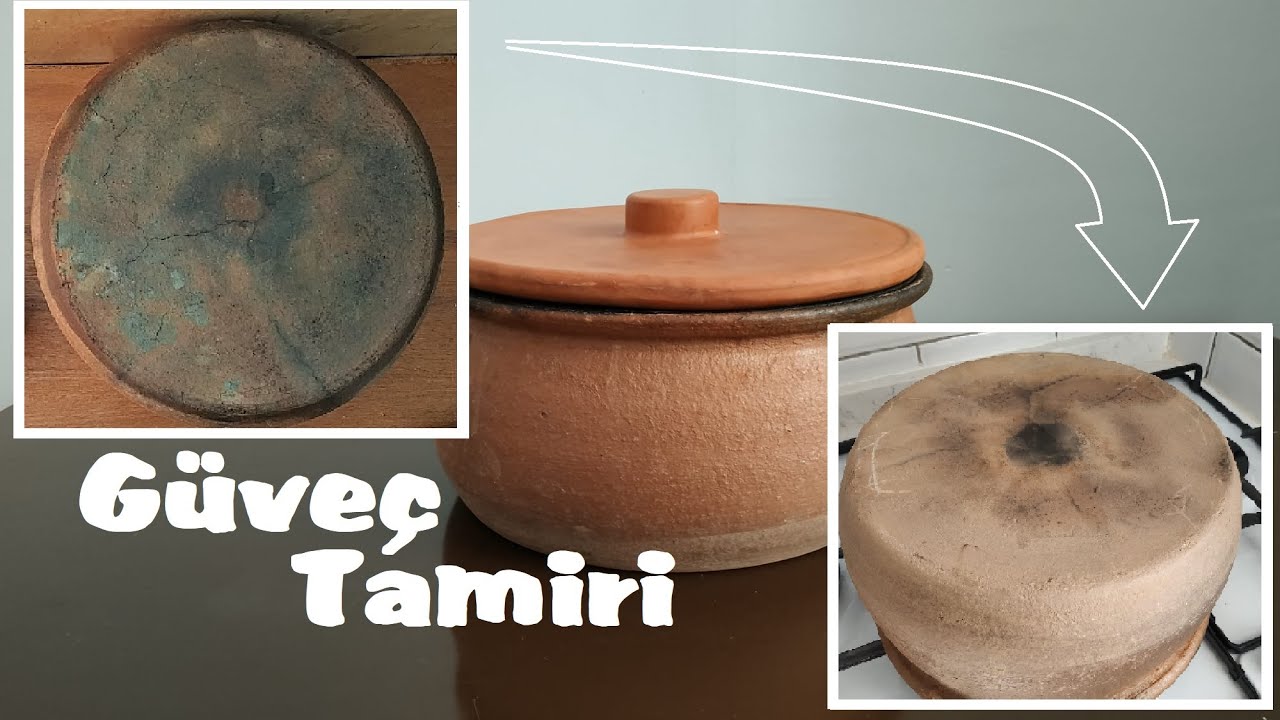 Güveç Çatlak Tamiri / Toprak Tencere Çömlek Tamiri