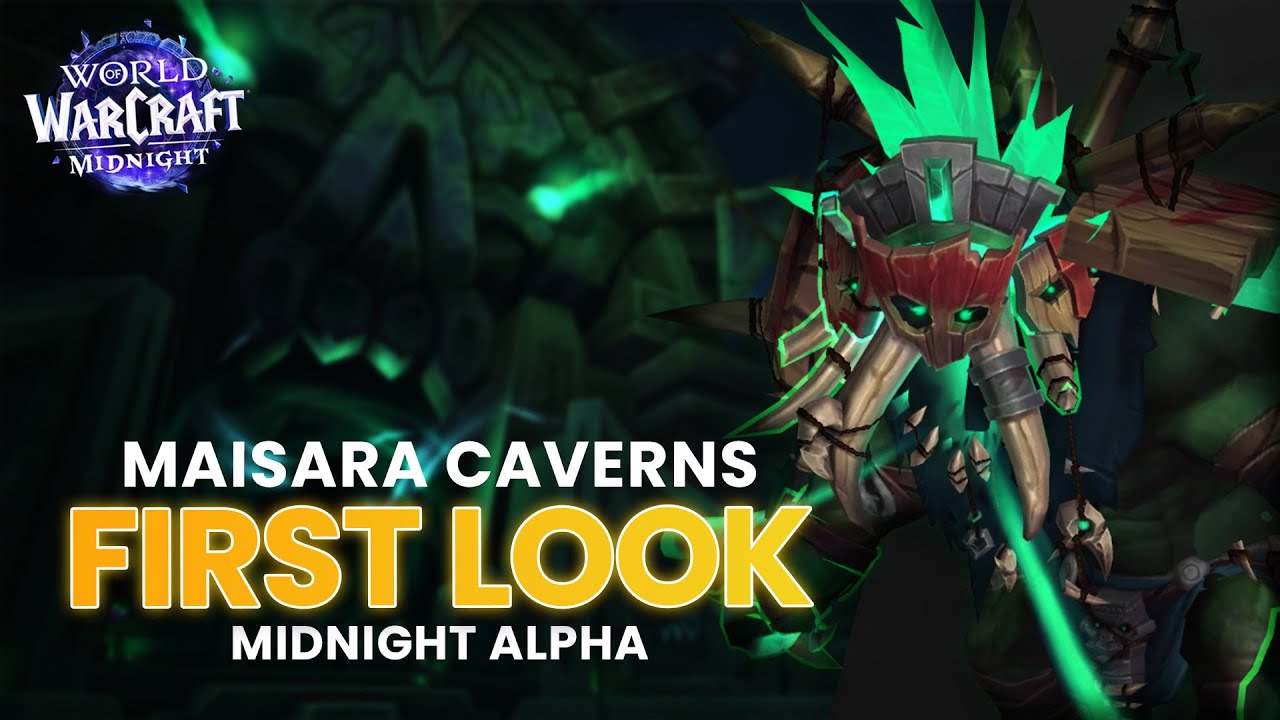 This Dungeon is WILD... Maisara Caverns | Midnight Alpha First Look