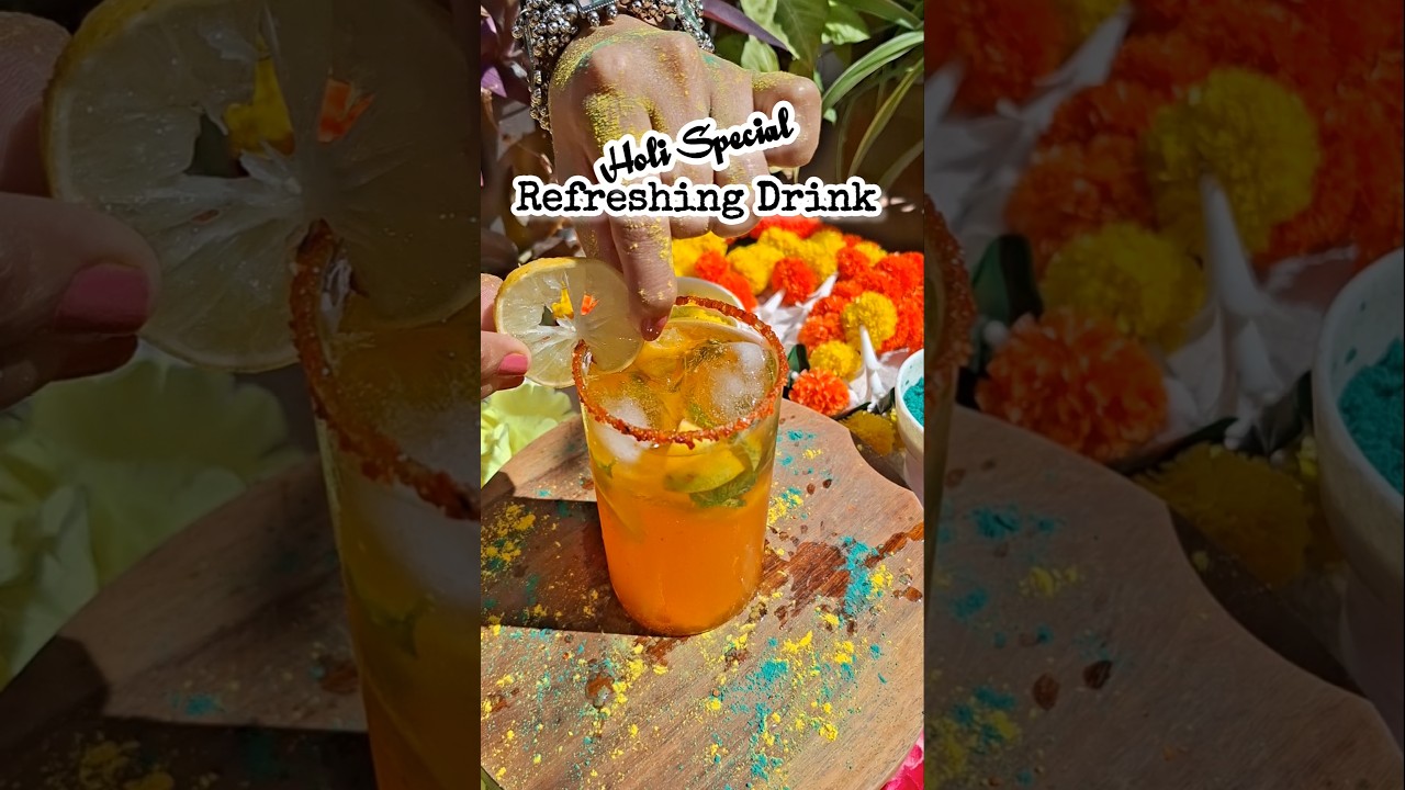 Holi Drink That Breaks the Internet 🔥 #shorts #trending #viral #holi #drink
