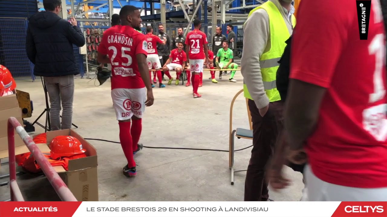 CELTYS - VISITE DU STADE BRESTOIS 29 À LANDIVISIAU