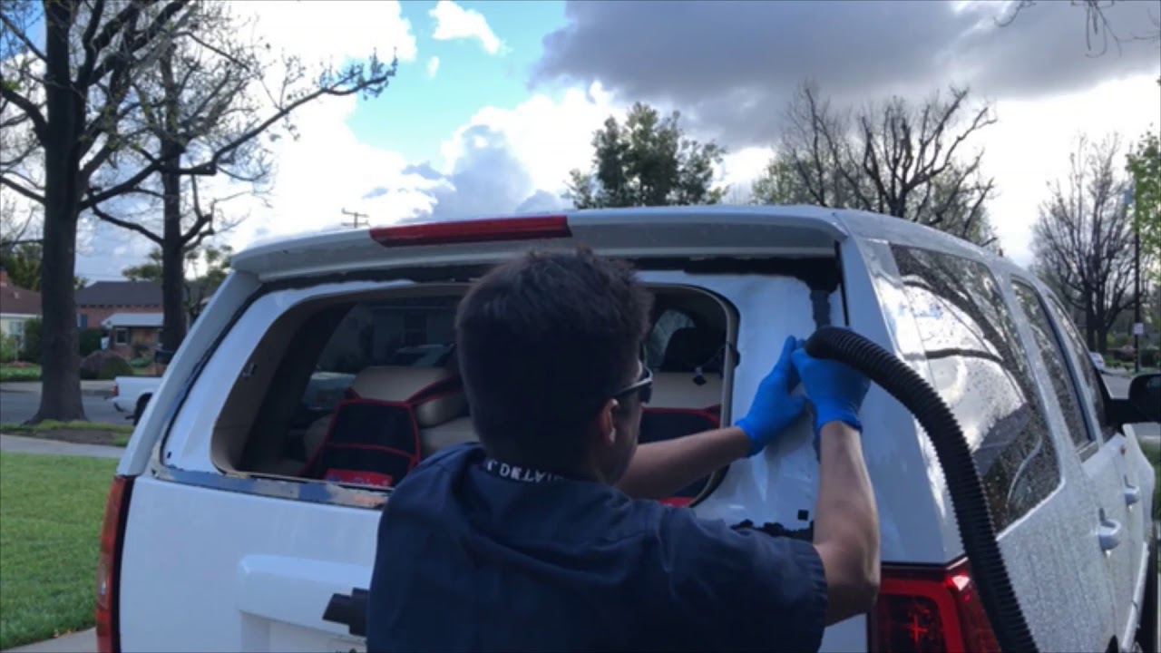2013 Chevrolet Tahoe  hybrid rear back glass