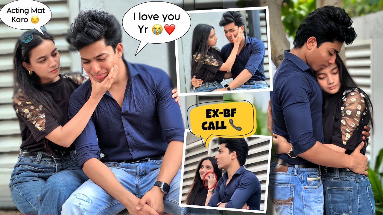 OMG! Jealousy Prank🔥i call 📞 my Ex- Boyfriend | He Got Angry😡 & Emotional😭