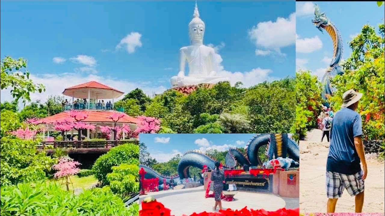 Ep1216 พาสามีมาไหว้พระวัดภูมโนรมย์!บูชาพญานาคปู่ศรีมุกดา มุกดาหาร‼️🙏