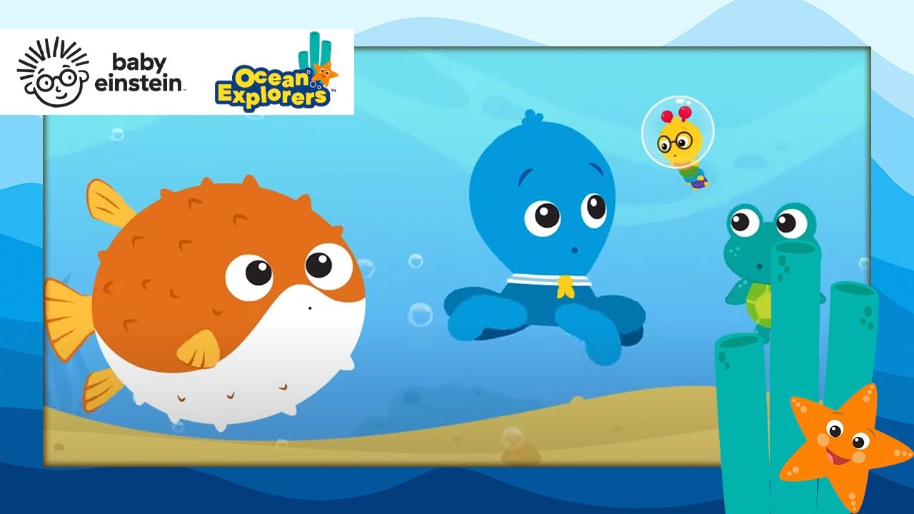 Staying Calm with a Puffer Fish + more Songs | Ocean Explorers | Kids Learning Show | Cartoons