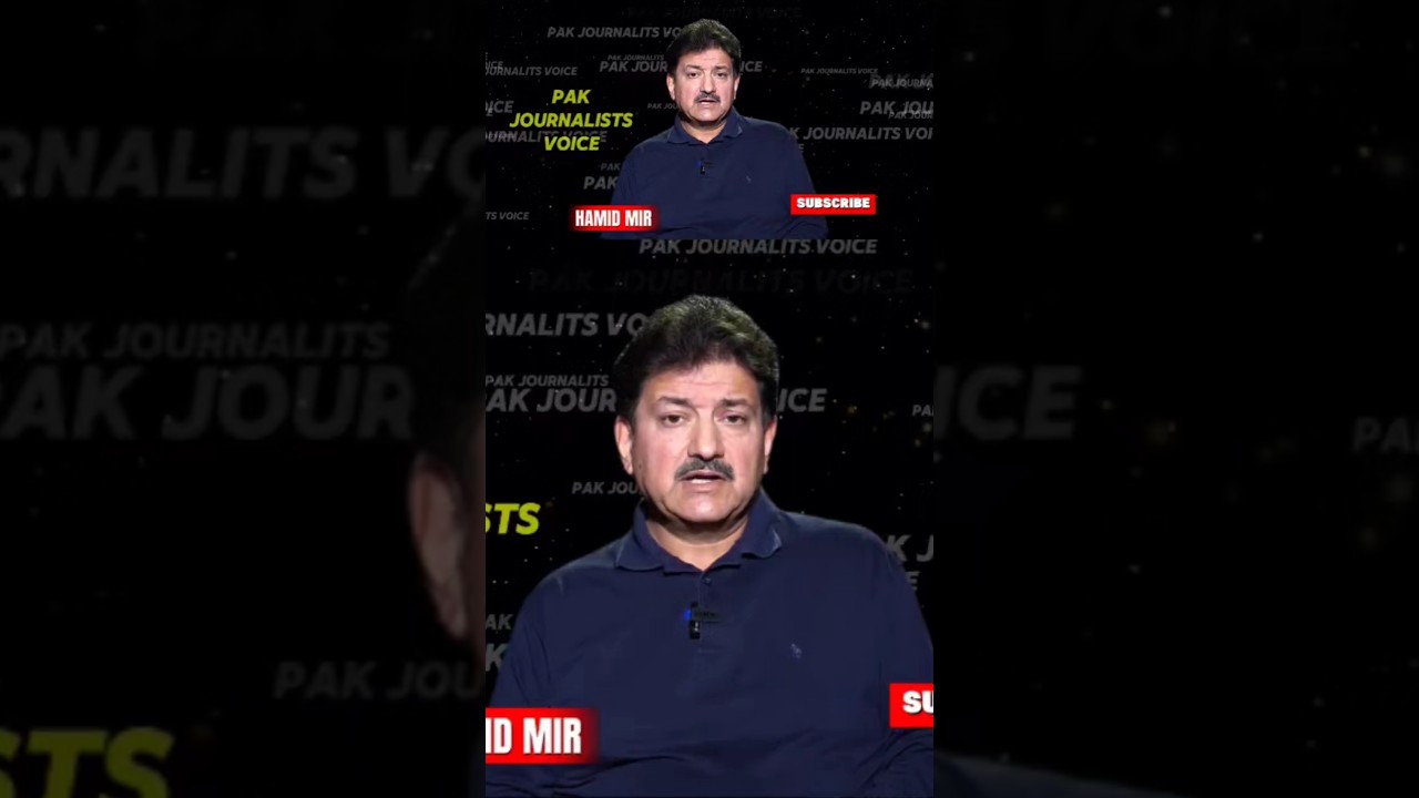 #breakingnews #pakjournalistsvoice #politicalanalysis #hamidmir