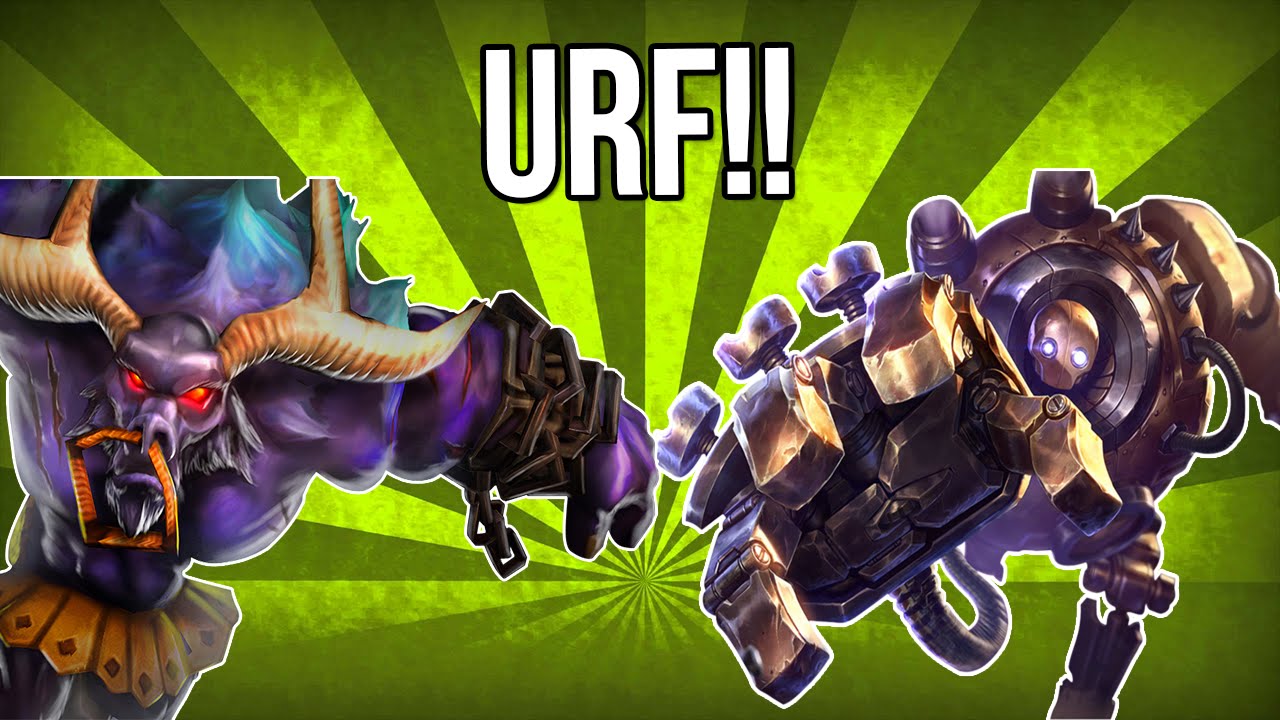 [URF] ALISTAR BLITZCRANK!! EN EĞLENCELİ URF MAÇI :D