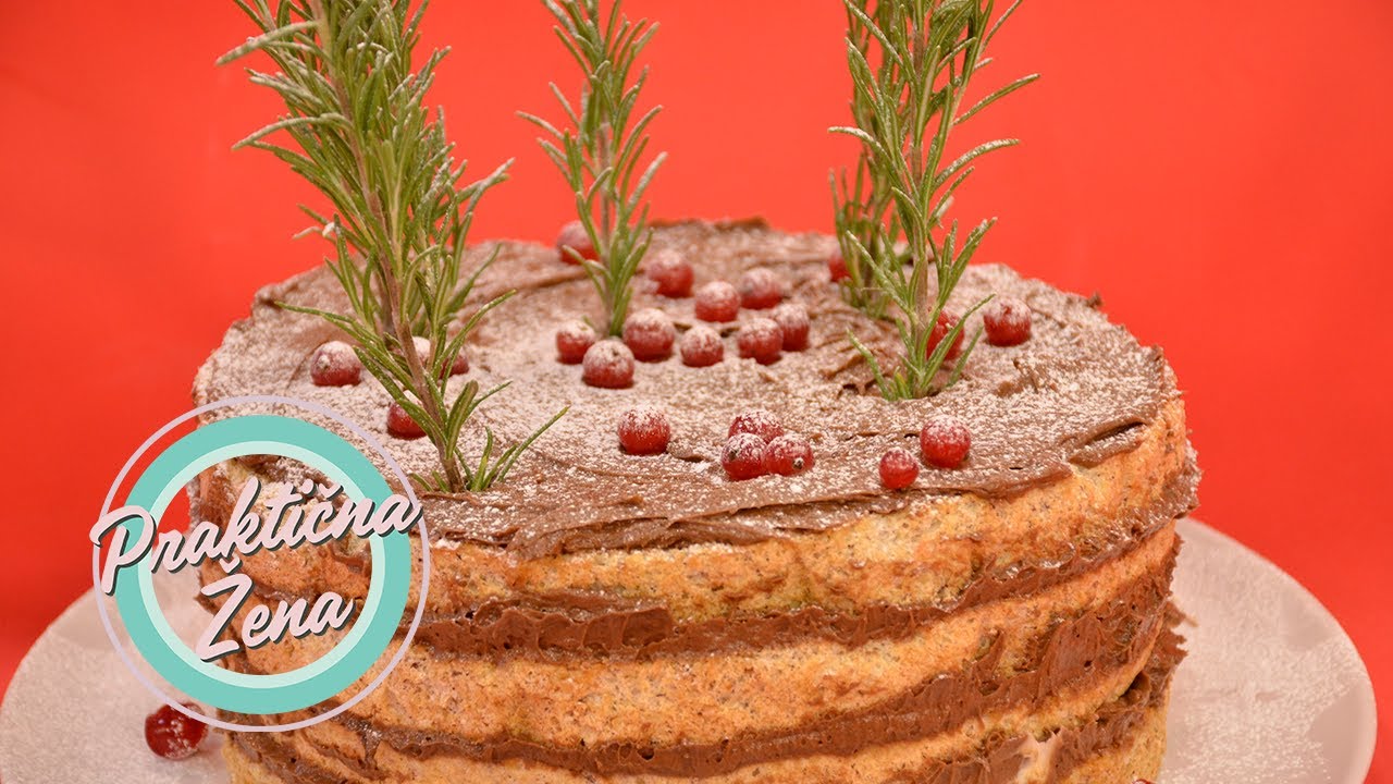 Praktična žena – Torta sa lešnicima, nugat kremom i čokoladom