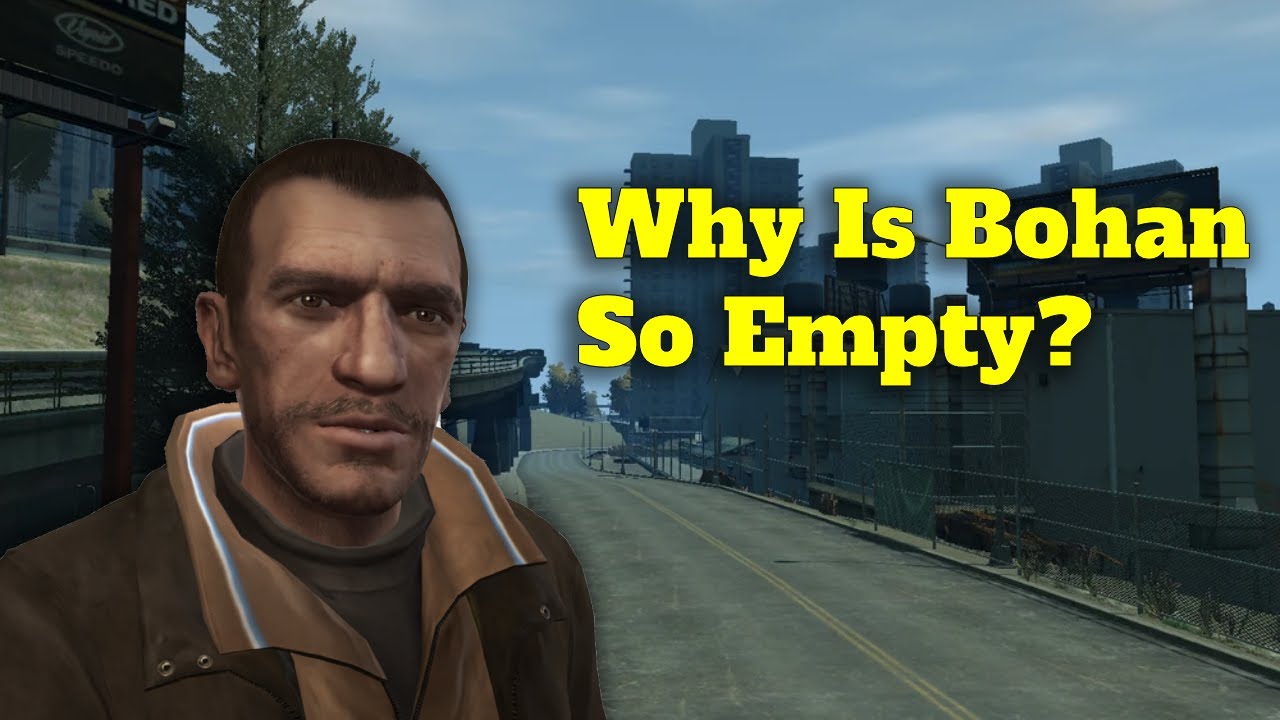 Weird and Uninteresting Areas in GTA IV's Bohan