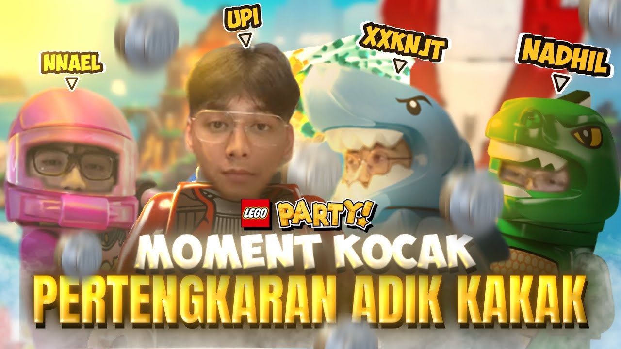 KEKOCAKAN XXGANK MAIN GAME ANAK KECIL || LEGO PARTY