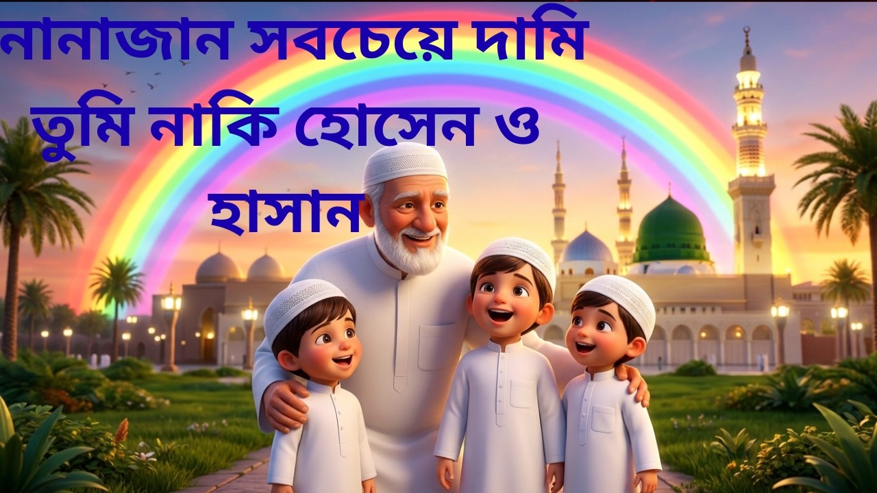 মাহে রমজান স্পেশাল! | বাংলাদেশি শিশুদের ইসলামিক গান | Funny 3D Cartoon Ramadan Song