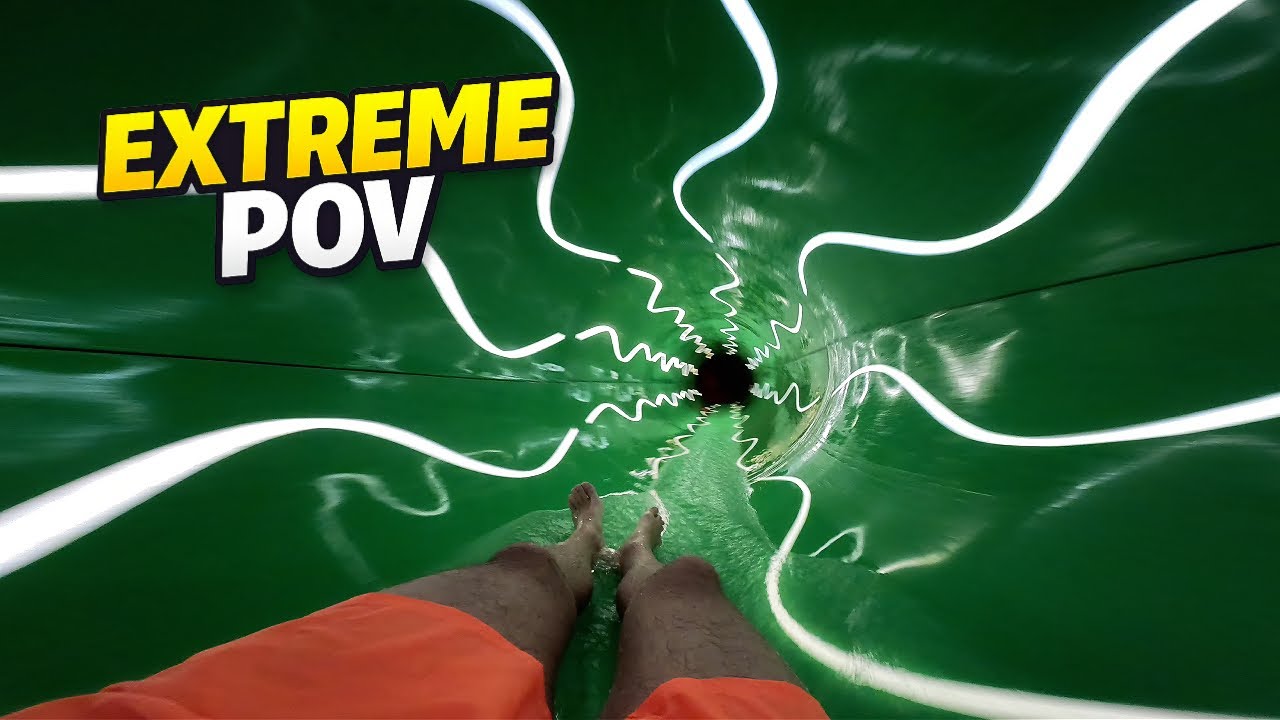 EXTREME Water Slides POV | Europabad Karlsruhe (Germany)