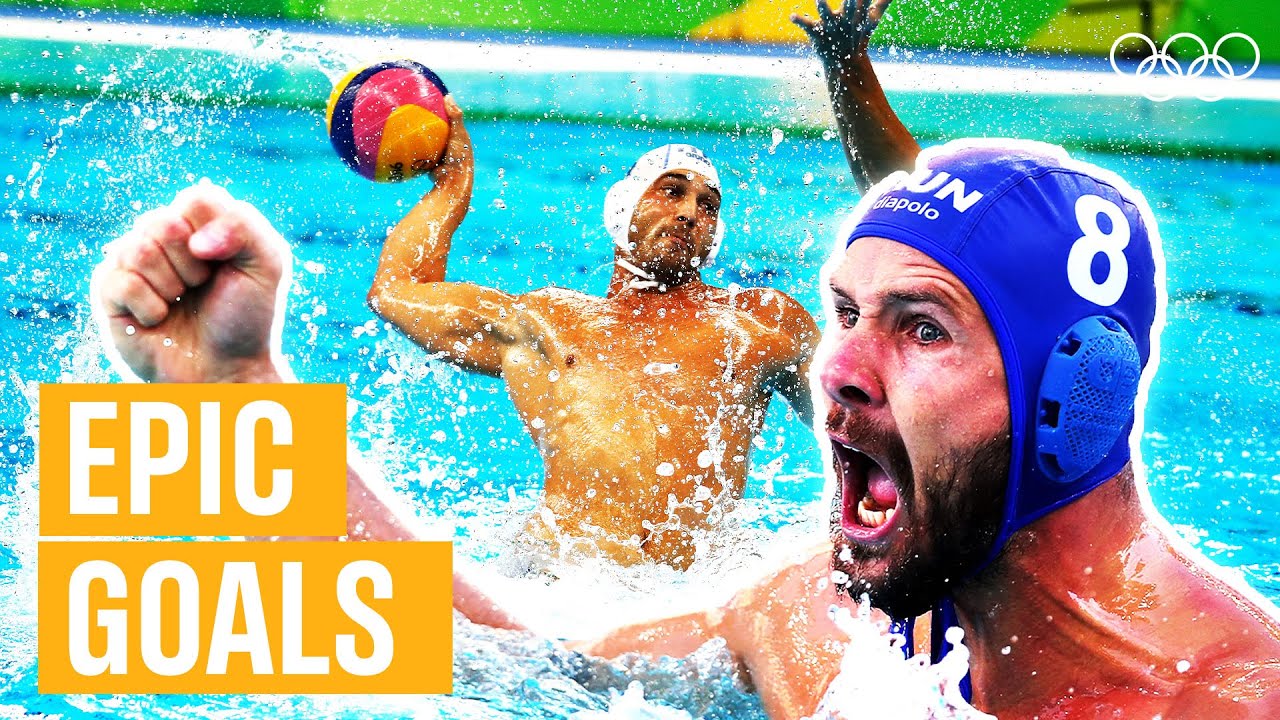 Top 10 Best EVER Goals in Water Polo Finals!