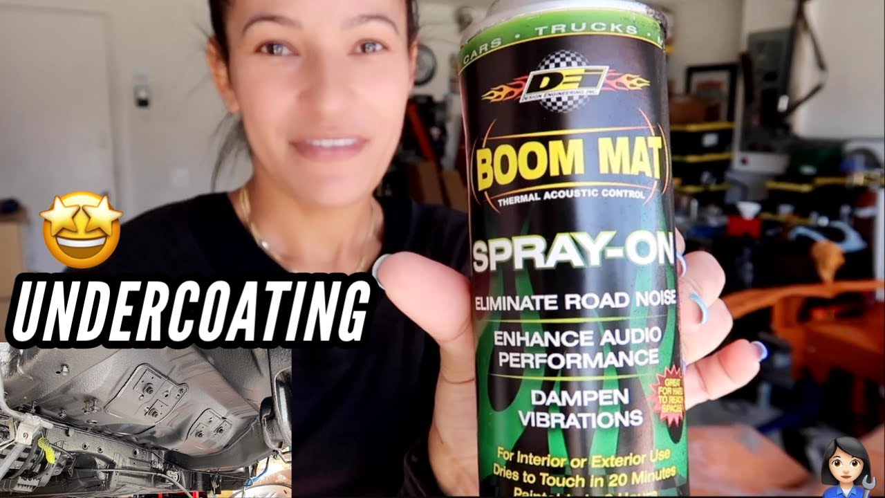 UNDERCOATING - Boom Mat Spray On Car Undercoating
