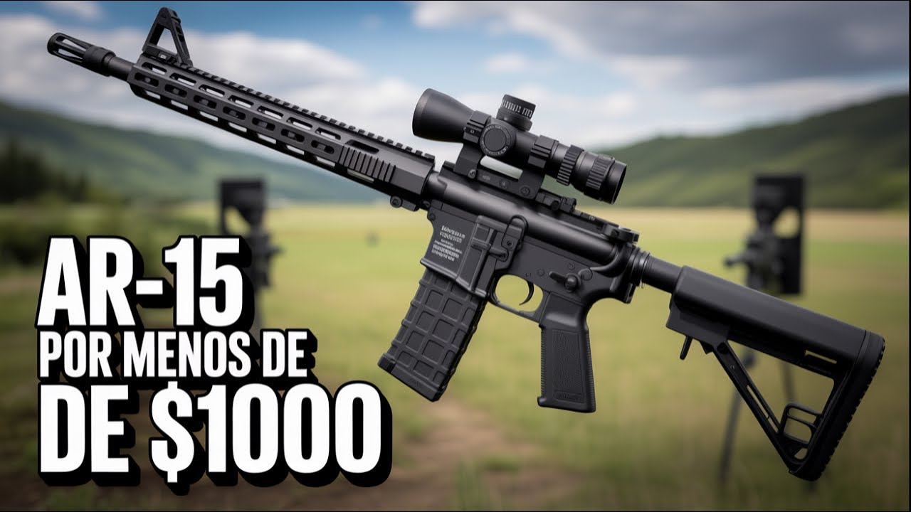 TOP 5 AR-15 por Menos de $1000 que Realmente Valen la Pena