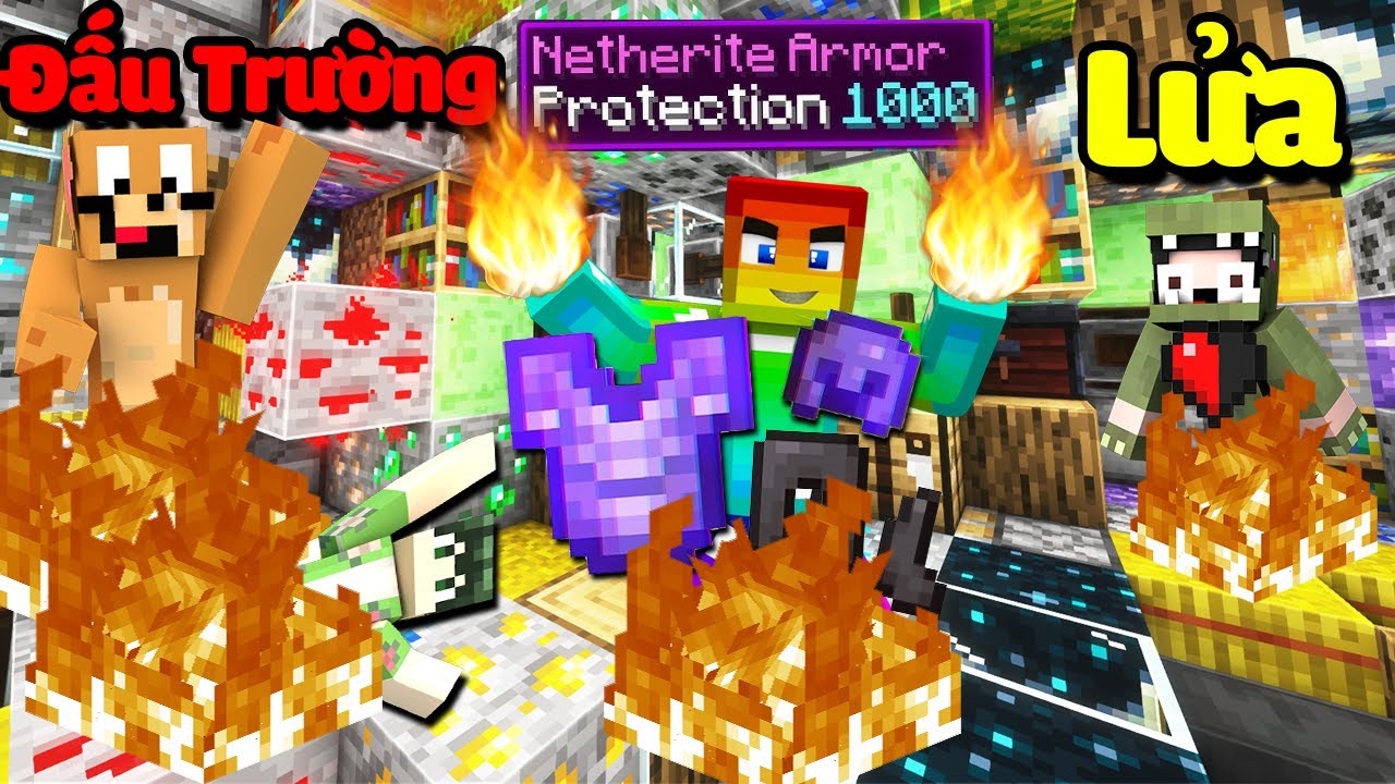 MINI GAME : ĐẤU TRƯỜNG LỬA MIỄN PHÍ ** PRO HAY NOOB THẮNG ĐỀU PHẢI CẦN LỬA ??