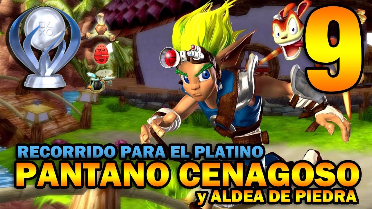 #9 | PLATINO | PANTANO CENAGOSO & ALDEA DE PIEDRA | COLECCIONABLES | BATERÍAS, ESFERAS | WALKTHROUGH