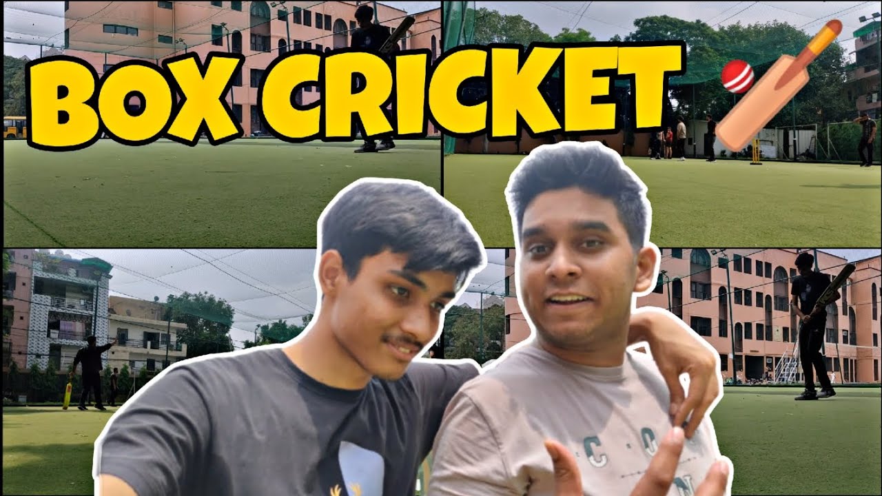 Playing BOX CRICKET 🏏 for the first time | Maza hi aa gaya 😍