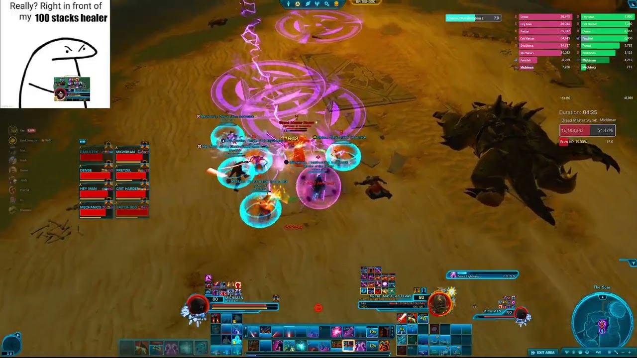 SWTOR No Heal NIM Styrak