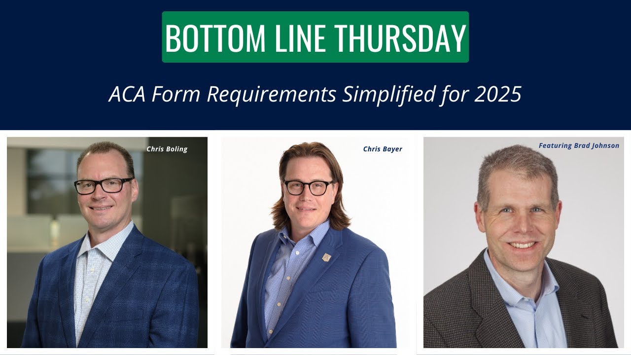Bottom Line Thursday - Paperwork Reduction