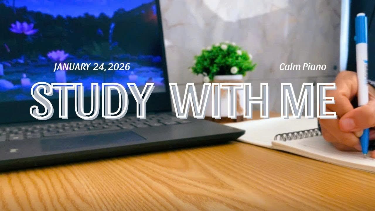 Bạn càng nghiêm túc với việc học, vũ trụ cũng nghiêm túc với ước mơ của bạn | Study with me 