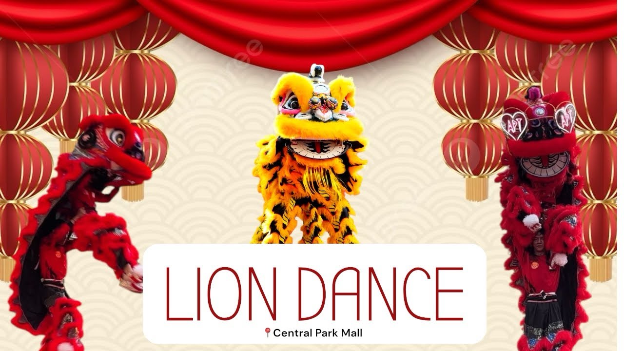 Lion Dance at Central Park Mall/Barongsai/imlek 2026