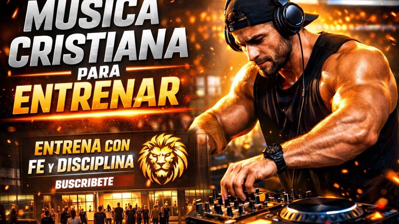 MÚSICA CRISTIANA PARA ENTRENAR 🔥 Trap Cristiano Motivador para el Gym | Entrena con Fe y Disciplina
