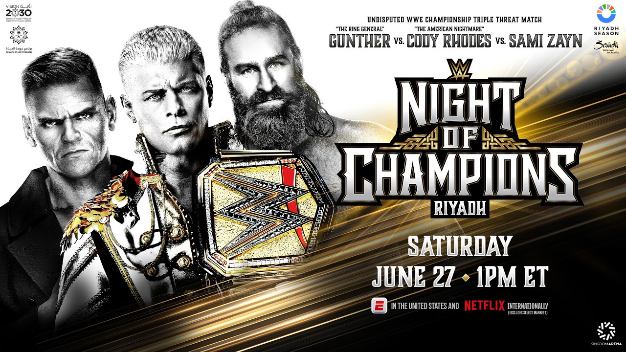 Коди Роудс против Гюнтера против Сэми Зейна | Неоспоримый титул WWE: промо-ролик к Night of Champ...