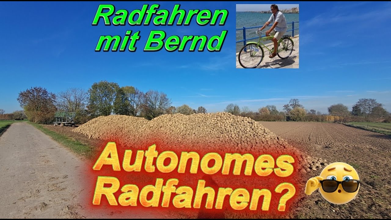 Eversaeler Milchplatz Runde  -  Windpark - Windmühle - Teilautonomes Radfahren