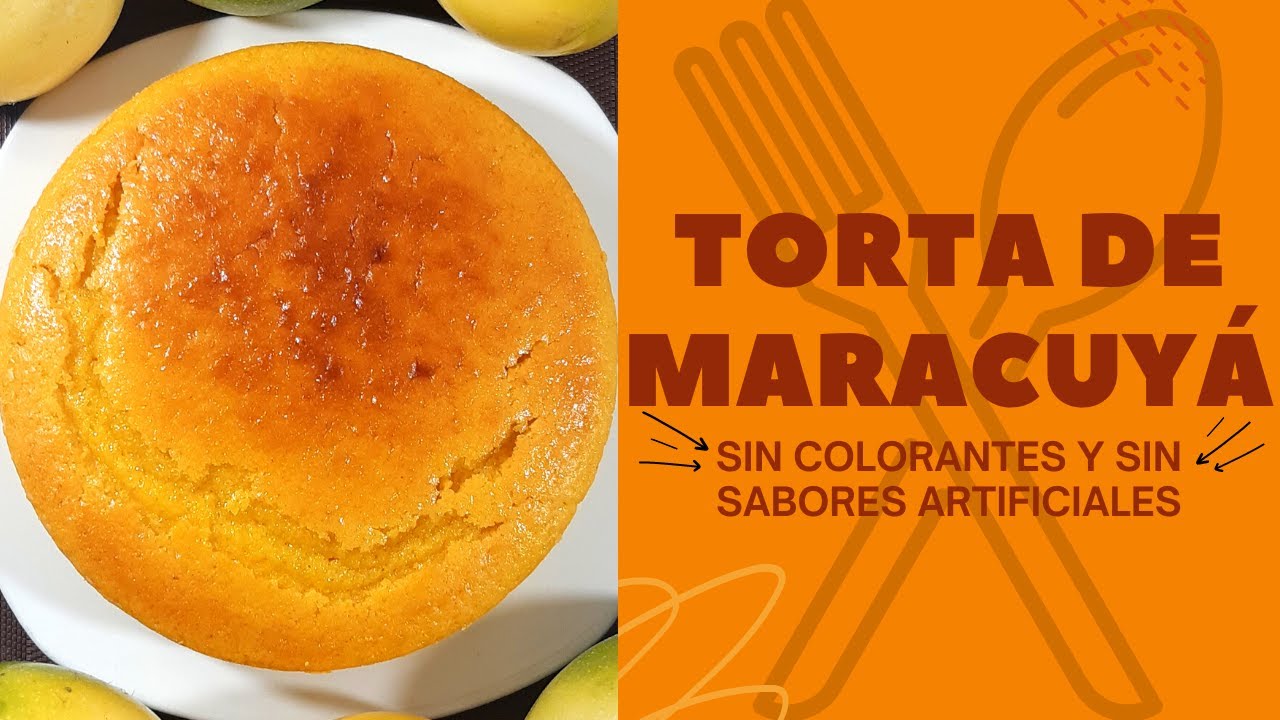 Torta de maracuyá | Cocine & Coma