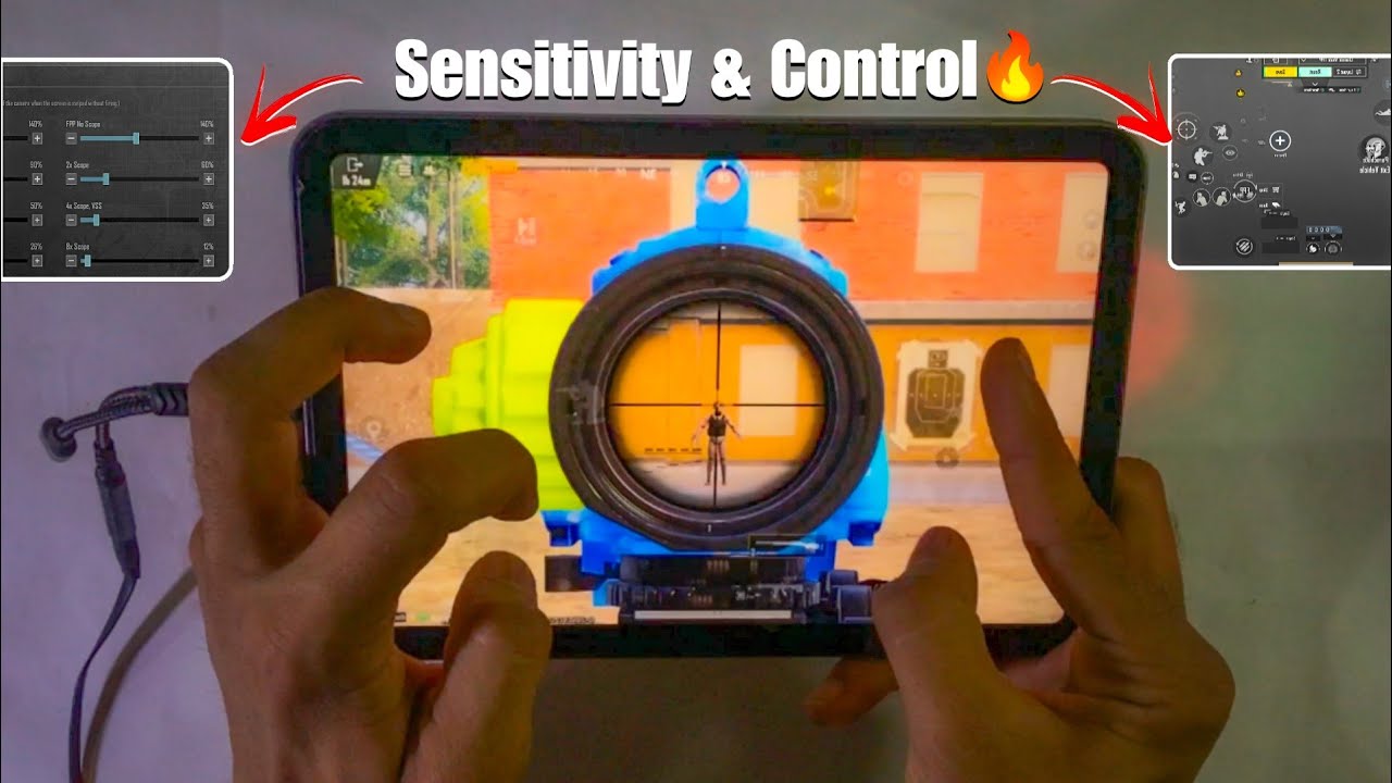 New Update Best Sensitivity & Control ❤️ iPad Mini 6 Handcam 2026🔥 HD+Extreme PUBG Gaming Test 🥶 