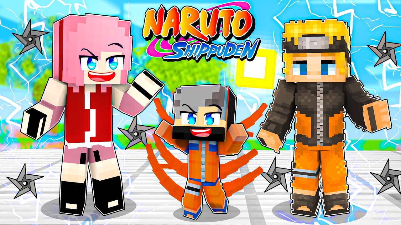 BIRTH to NARUTO in Minecraft!