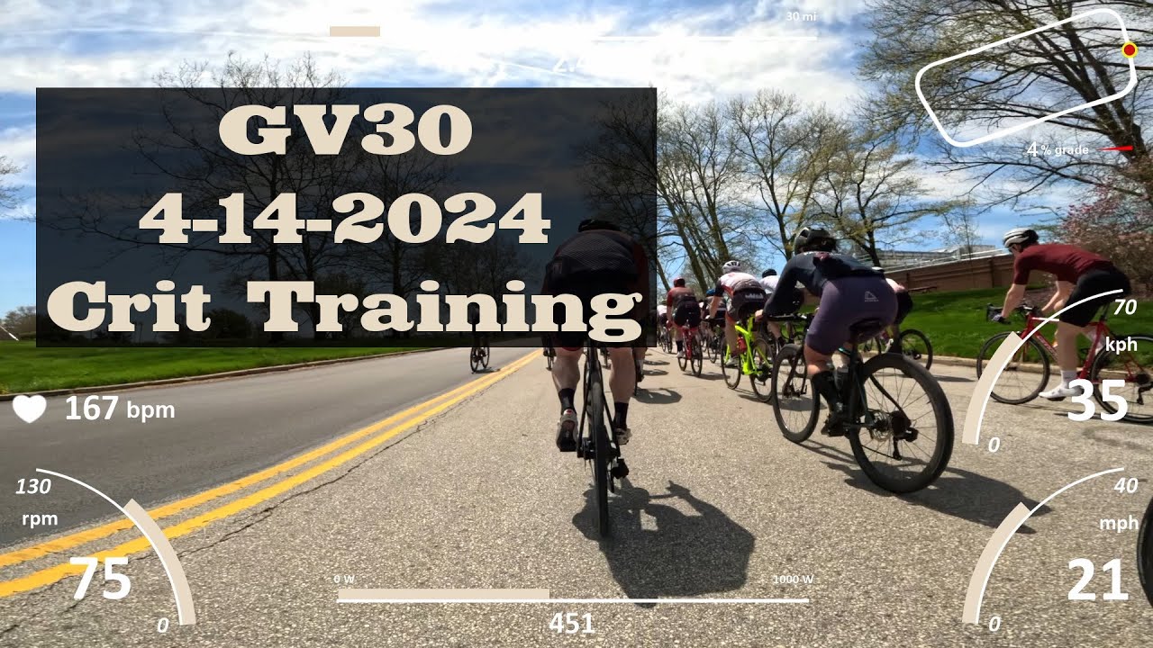 GV30 - Crit Training - First Few Miles - 14-Apr-2024