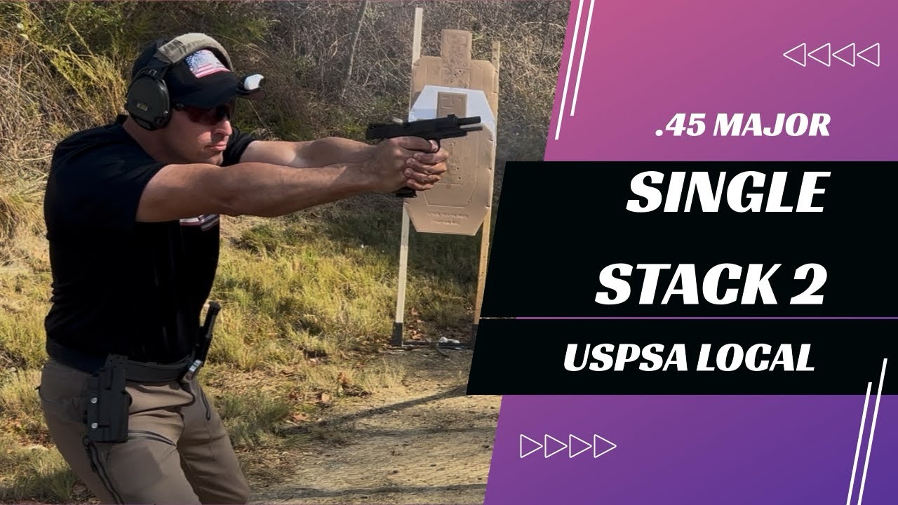 USPSA Single Stack 2025: Второй матч