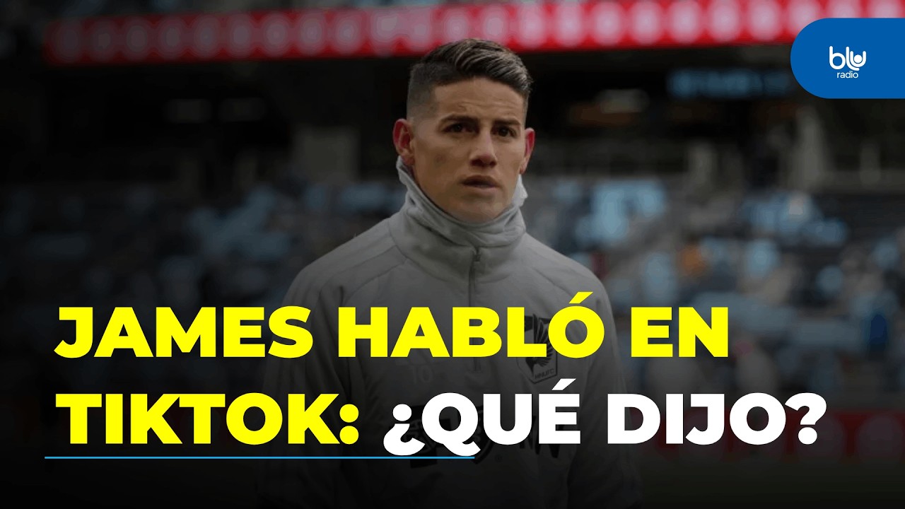 James Rodríguez habló en TikTok: esto fue lo que dijo y generó reacciones