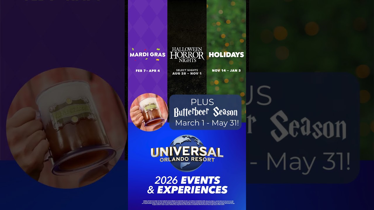 There&rsquo;s always something happening across Universal Orlando Resort!