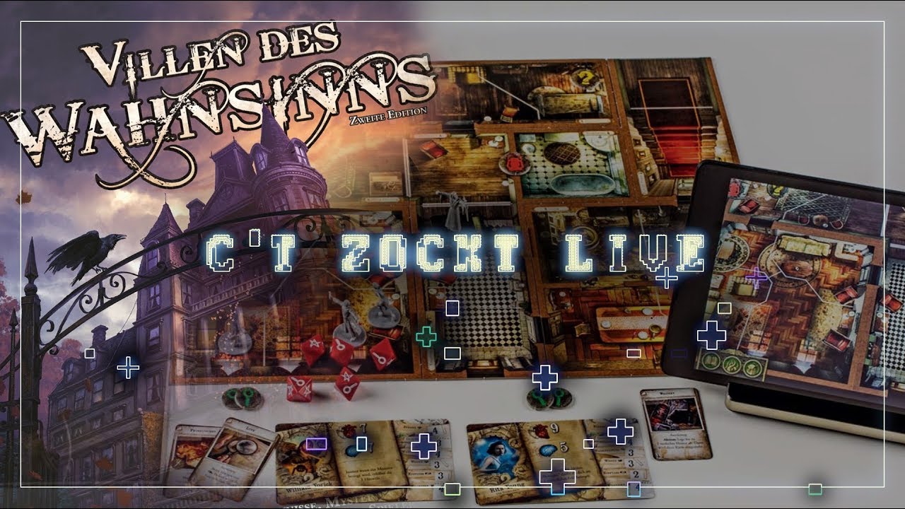 c't zockt LIVE: Villen des Wahnsinns - Zweite Edition