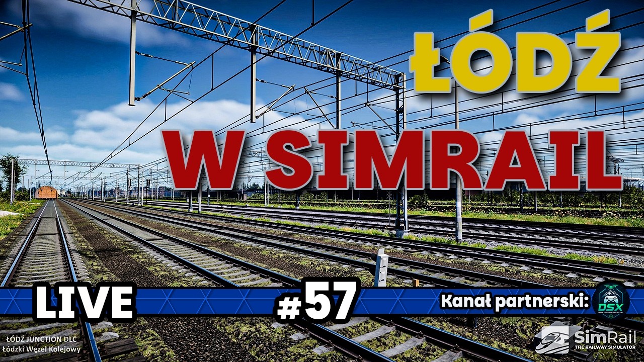ŁÓDŹ W SIMRAIL! 🏙️ Moje miasto z kabiny maszynisty | #57