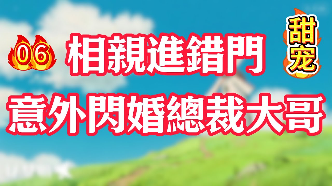 第六集：相親進錯門，意外閃婚總裁大哥！