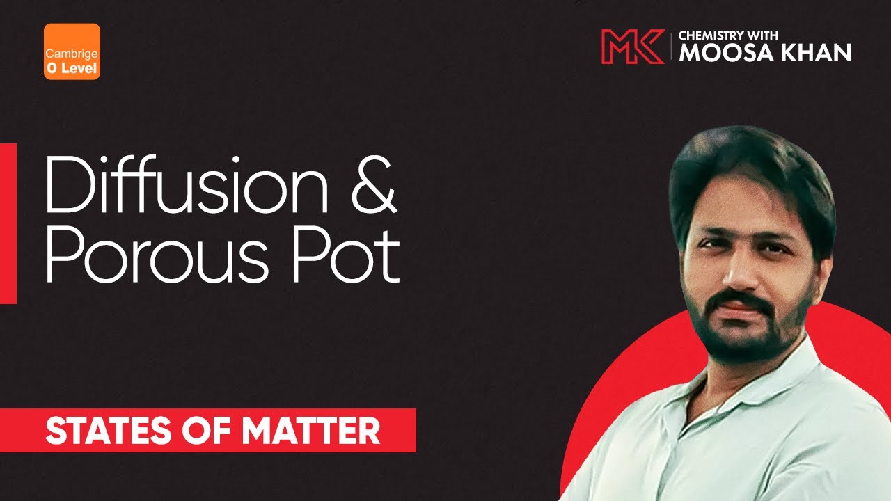 O Level | Diffusion & Porous Pot